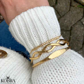 Guld armbånd